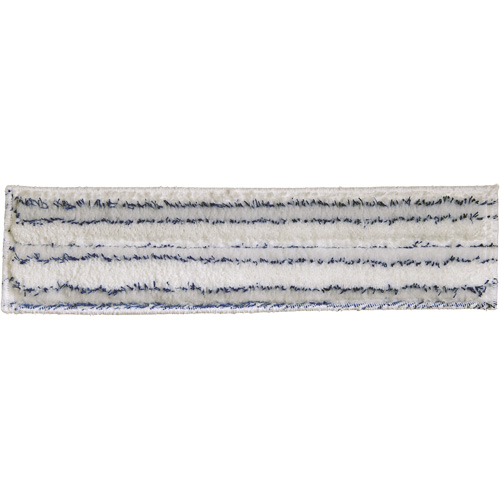 Microlight Floor Pad, Scrubber, Microfibre/Polyester, 5" x 18" Maritime Industrial Rubber