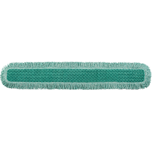 Hygen Fringed Dust Pad, Hook and Loop Style, Microfibre, 52" L x 9" W Maritime Industrial Rubber