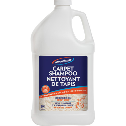 Concrobium&reg; Carpet Shampoo, 3.78 L, Jug Maritime Industrial Rubber