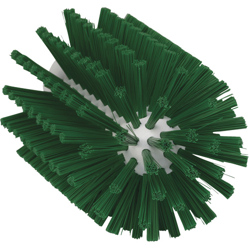 Brosse de 3,5", Soies Moyen, Longueur de 6", Vert Maritime Industrial Rubber