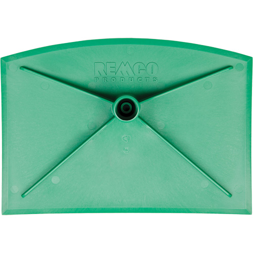 T&ecirc;te de binette pour service alimentaire, Vert, 8" la x 11-1/4" lo Maritime Industrial Rubber