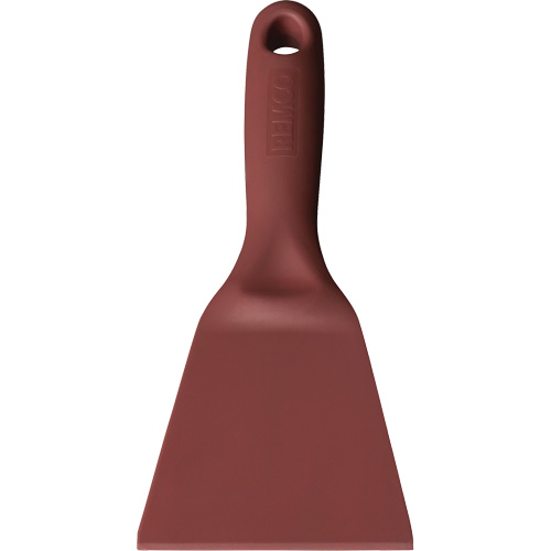 Grattoir perceptible par d&eacute;tecteur de m&eacute;tal, Rouge, 3" la x 8" lo Maritime Industrial Rubber