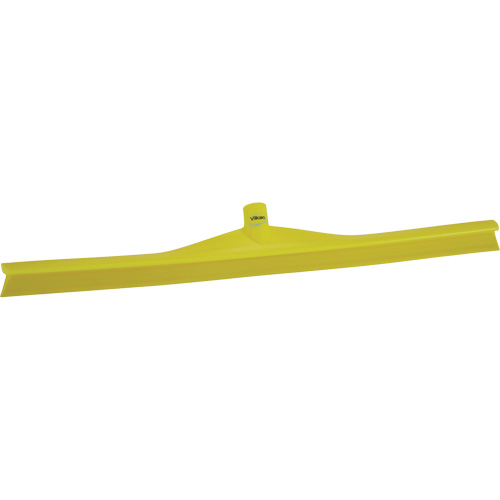 Raclette &agrave; lame simple ultra hygi&eacute;nique, 28", Jaune Maritime Industrial Rubber