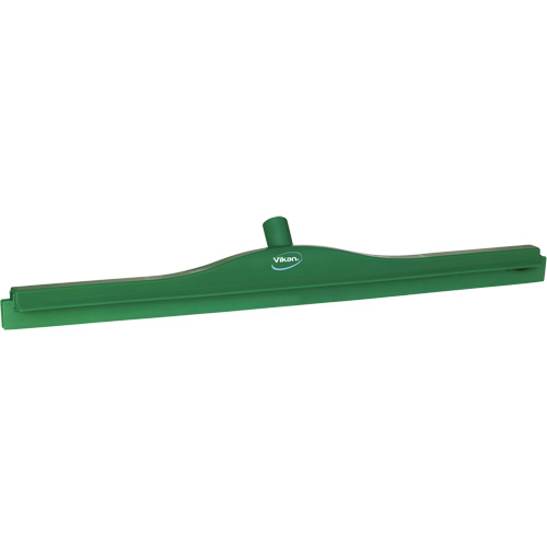 Raclette &agrave; lame double ultra hygi&eacute;nique, 28", Vert Maritime Industrial Rubber