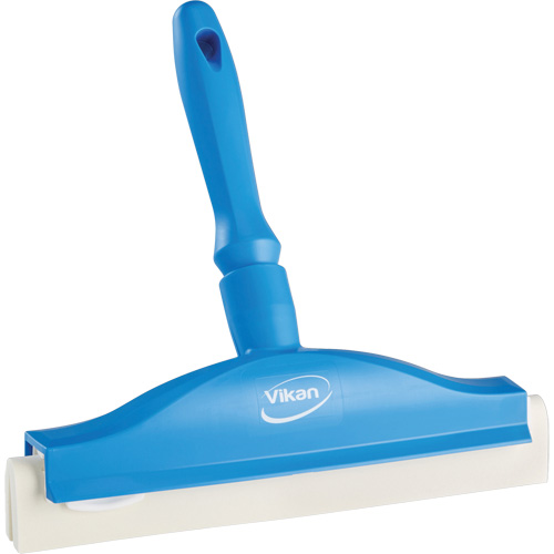 Raclette de paillasse avec lame en mousse, 10", Bleu Maritime Industrial Rubber