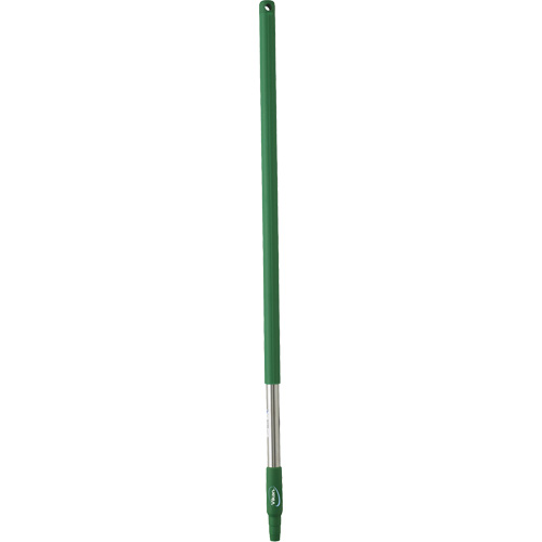 Handle, Broom/Brush/Pad Holder/Scraper/Squeegee, Green, Standard, 40" L Maritime Industrial Rubber