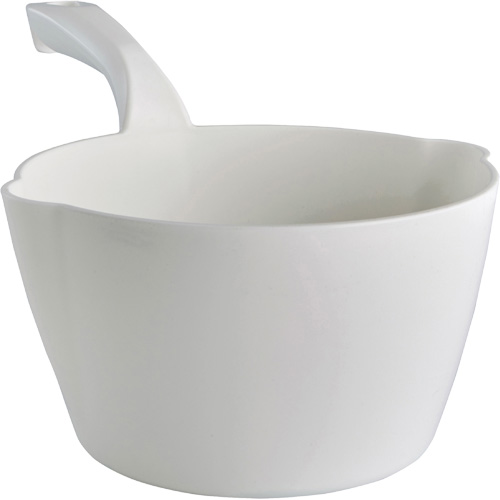 Pelle &agrave; main ronde, Plastique, Blanc, 64 oz Maritime Industrial Rubber