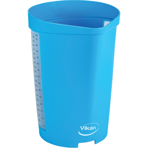 Cruche gradu&eacute;e, Plastique, Bleu, 65 oz Maritime Industrial Rubber