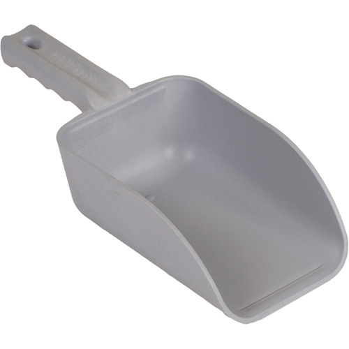 Metal Detectable Hand Scoop, Plastic, Grey, 32 oz. Maritime Industrial Rubber