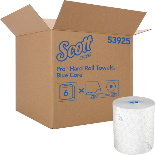 Pro High Capacity Hard Roll Towels, Standard, 700' L Maritime Industrial Rubber