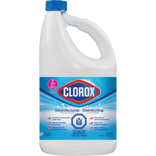 Disinfecting Bleach, 1.27 L, Jug Maritime Industrial Rubber