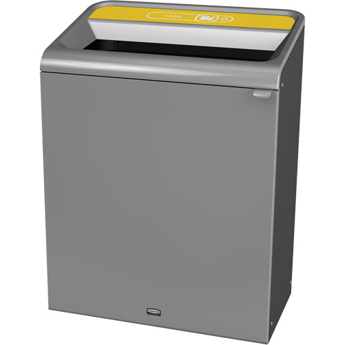 Conteneur pour d&eacute;chets de bidon Configure, Vrac/Bord de rue/De bureau, Acier, 45 gal. US Maritime Industrial Rubber