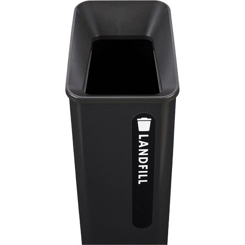 Bac d'ordures destin&eacute;s &agrave; l'enfouissement Sustain, Plastique/Acier, 15 gal. US Maritime Industrial Rubber