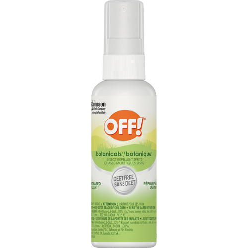 R&eacute;pulsif &agrave; insectes Botanicals Off!, Sans DEET, Vaporisateur, 118 ml Maritime Industrial Rubber