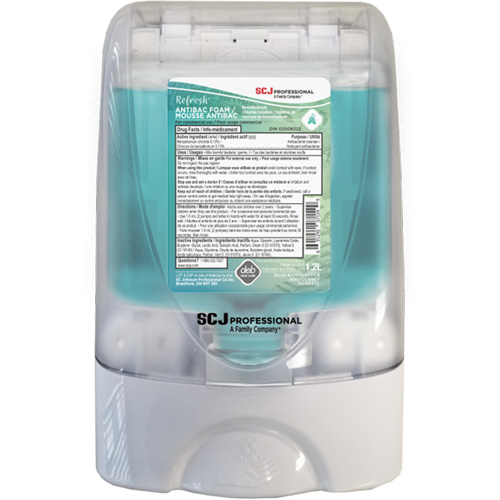 Nettoyant antibact&eacute;rien pour les mains Refresh, Mousse, 1 L, Parfum&eacute; Maritime Industrial Rubber