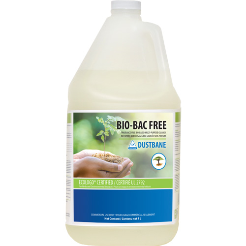 Nettoyant &agrave; usages multiples Bio-Bac Free, 4 L Maritime Industrial Rubber