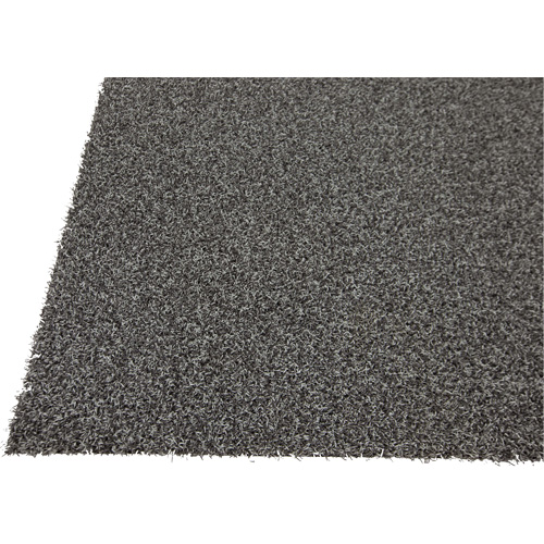 Tapis dint&eacute;rieur/ext&eacute;rieur Tundra, Latex/Polypropyl&egrave;ne, Grattoir Type, Motif Velours touffet&eacute;, 3-1/2' x 6', Gris Maritime Industrial Rubber