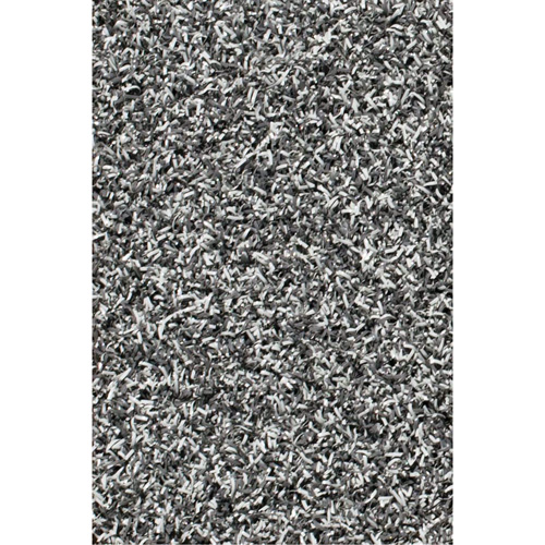 Tapis dint&eacute;rieur/ext&eacute;rieur Tundra, Latex/Polypropyl&egrave;ne, Grattoir Type, Motif Velours touffet&eacute;, 3-1/2' x 6', Gris Maritime Industrial Rubber