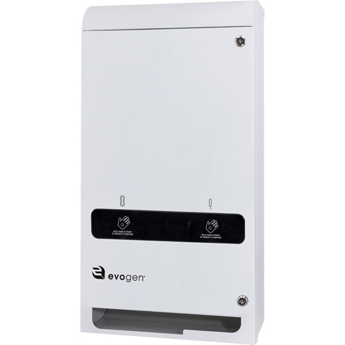 EvoGen&reg; EVNT3 No-Touch Dual Pad & Tampon Dispenser Maritime Industrial Rubber