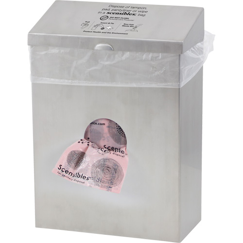 Scensibles&reg; Combination Waste Receptacle & Dispensers Maritime Industrial Rubber