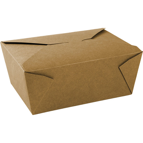 Contenants pour aliments &agrave; emporter Kraft, Ondul&eacute;, Rectangulaire Maritime Industrial Rubber