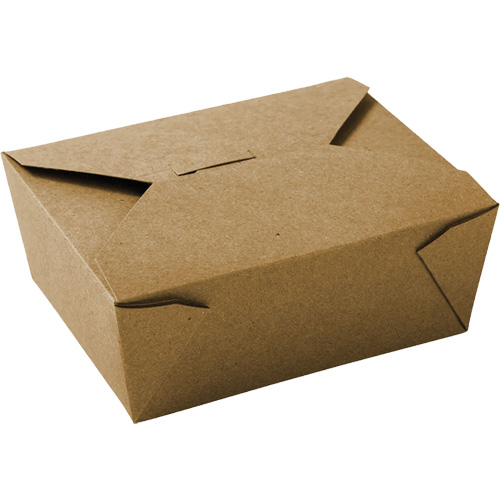 Contenants pour aliments &agrave; emporter Kraft, Ondul&eacute;, Rectangulaire Maritime Industrial Rubber