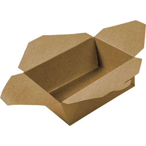 Contenants pour aliments &agrave; emporter Kraft, Ondul&eacute;, Rectangulaire Maritime Industrial Rubber