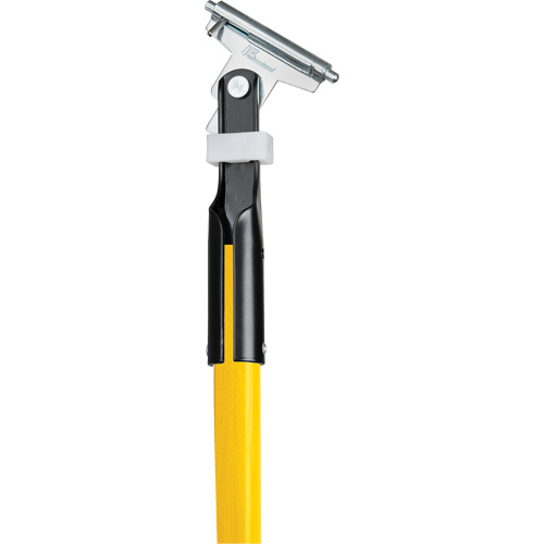 Manche jaune pour vadrouille &agrave; &eacute;pousseter Clipper, Fibre de verre, 1" dia, 60" lo Maritime Industrial Rubber
