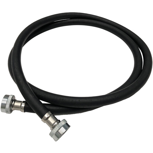 safeMIX 6' Black Hose Maritime Industrial Rubber
