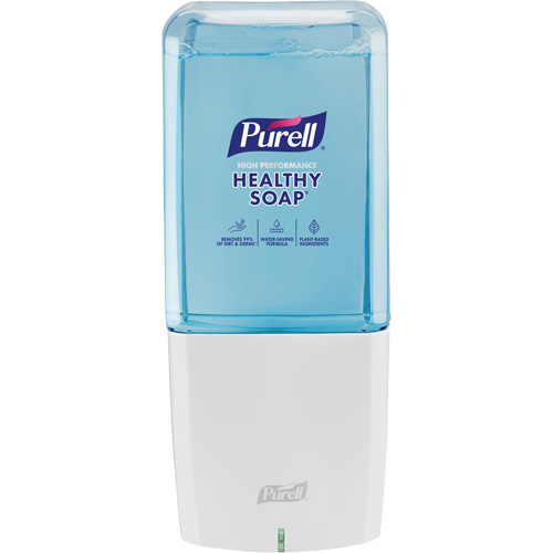 Distributeur de savon pour les mains ES10, Sans contact, Capacit&eacute; de 1200 ml, Format Cartouche de recharge Maritime Industrial Rubber