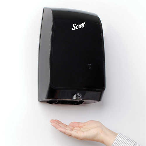 Distributeur Pro &eacute;lectronique de produits pour soins de la peau, Sans contact, Capacit&eacute; de 1200 ml, Format Cartouche de recharge Maritime Industrial Rubber
