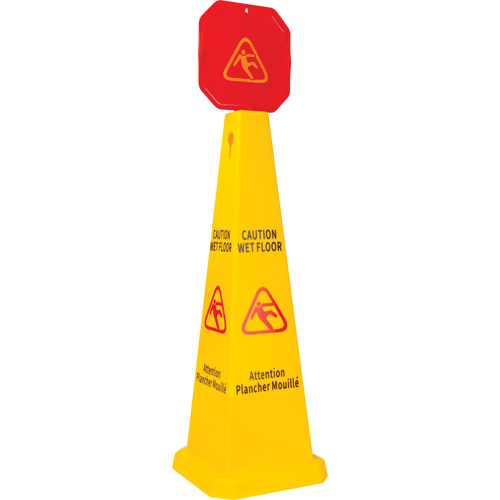 Wet Floor Safety Cone Topper, Pictogram Maritime Industrial Rubber