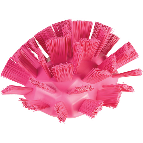 UST Tank Brush, Stiff Bristles, 7-1/2" Long, Pink Maritime Industrial Rubber