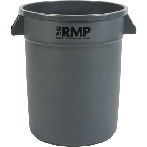 Garbage Bin, Polyethylene, 20 US gal. Maritime Industrial Rubber