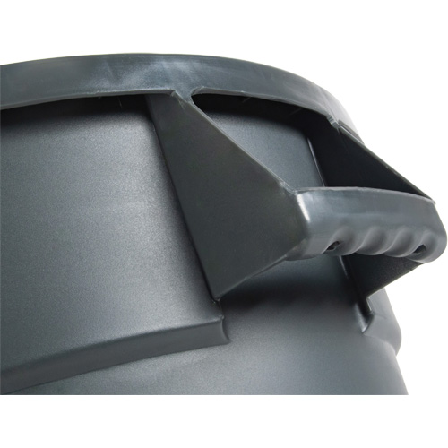 Garbage Bin, Polyethylene, 32 US gal. Maritime Industrial Rubber