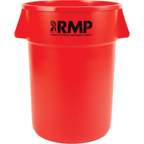 Garbage Bin, Polyethylene, 44 US gal. Maritime Industrial Rubber