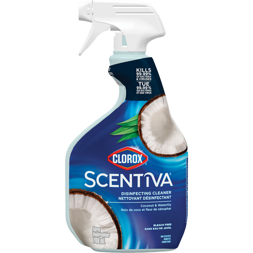 Scentiva&reg; Disinfecting Multi-Surface Cleaner Spray, 709 ml, Trigger Bottle Maritime Industrial Rubber