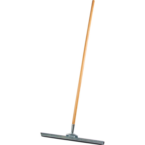 Racloir pour plancher avec manche, 30", Lame Droit Maritime Industrial Rubber