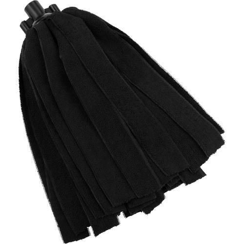 Vadrouille &agrave; fente, noir, Microfibre, Style Coup&eacute; Maritime Industrial Rubber