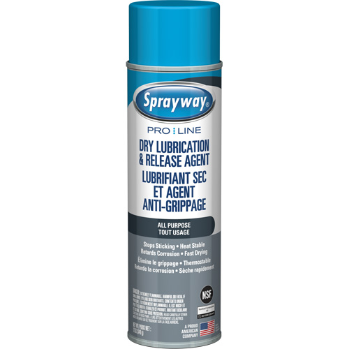 All Purpose Dry Lubricant & Release Agent, 12 oz., Aerosol Can Maritime Industrial Rubber