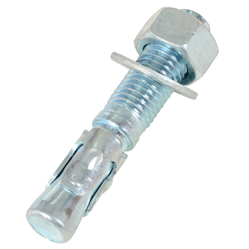 Wedge Bolt Anchor, Zinc Plated, 3/4" x 4-1/4" Maritime Industrial Rubber