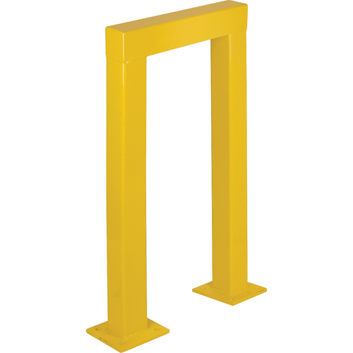 Safety Guards, 2' W x 3.5' H, Yellow Maritime Industrial Rubber
