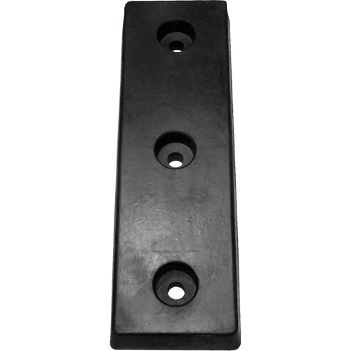 Molded Rubber Dock Guards, Rubber, 30" W x 4" D x 10" H Maritime Industrial Rubber