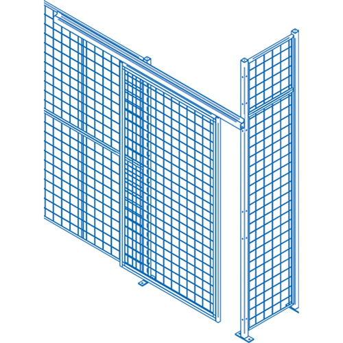 Wire Mesh Partition Components - Hardware Maritime Industrial Rubber