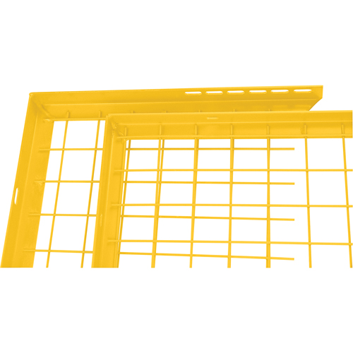 Composantes pour partitions & cloisons grillag&eacute;es - Panneaux Compl&eacute;mentaires R&eacute;glables Maritime Industrial Rubber