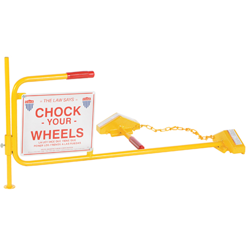 Single Rail Chock With Flag Rail Combo Maritime Industrial Rubber