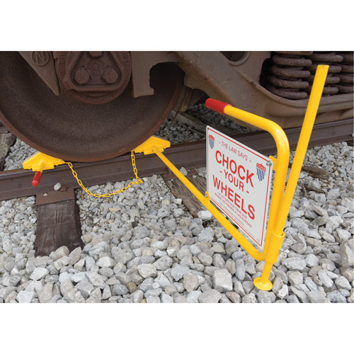 Single Rail Chock With Flag Rail Combo Maritime Industrial Rubber
