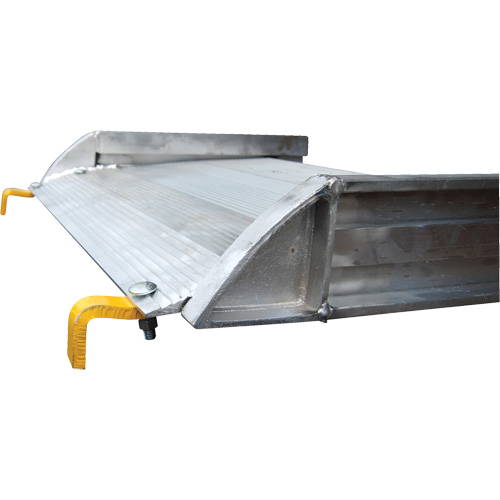 Aluminum Walk Ramp, 1000 lbs. Capacity, 38" W x 193-1/8" L Maritime Industrial Rubber