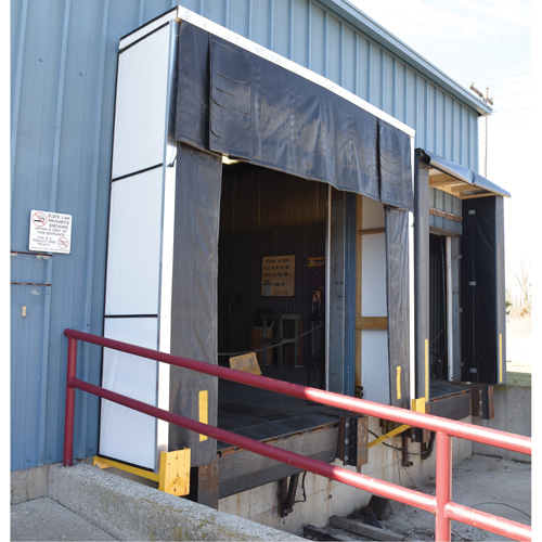 Abri de quai de d&eacute;chargement Maritime Industrial Rubber