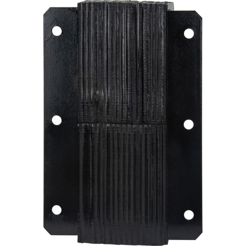 Laminated Dock Bumpers, Vertical, Rubber, 11" W x 6" D x 20" H Maritime Industrial Rubber